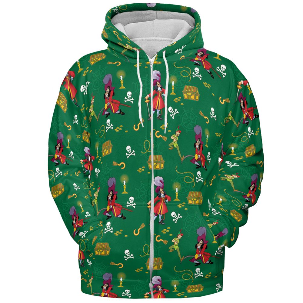 All-over Print Hoodie - FP8E9U7K - Zip Hoodie - 3