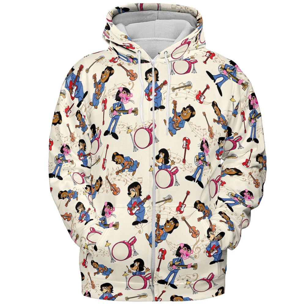 60s Cartoon - Zip Hoodie - 3