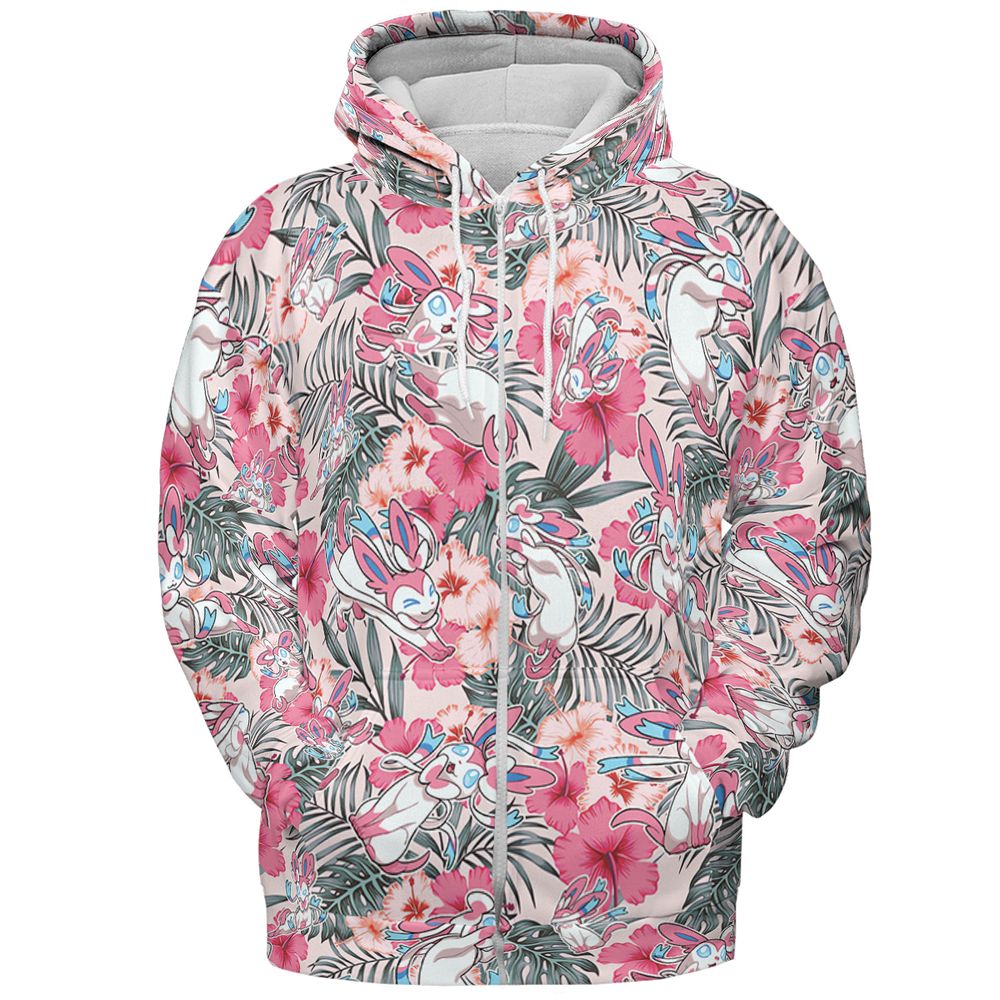 Sylveon - Zip Hoodie - 3