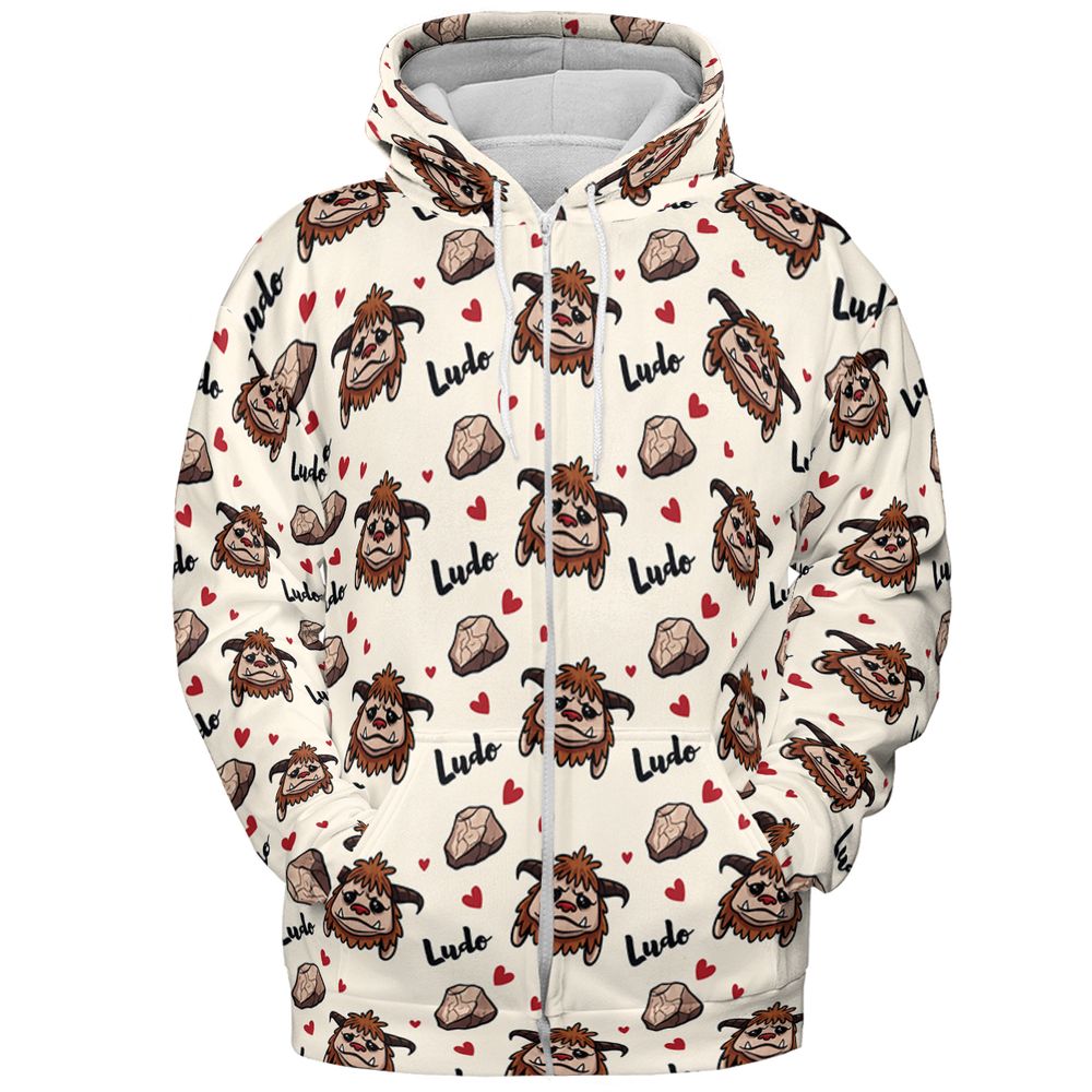 All-over Print Hoodie - G1UG86MC - Zip Hoodie - 3