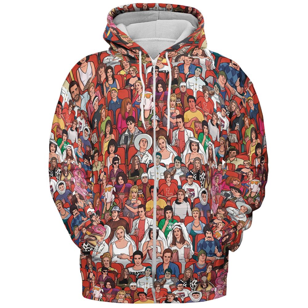 Friends - Zip Hoodie - 3