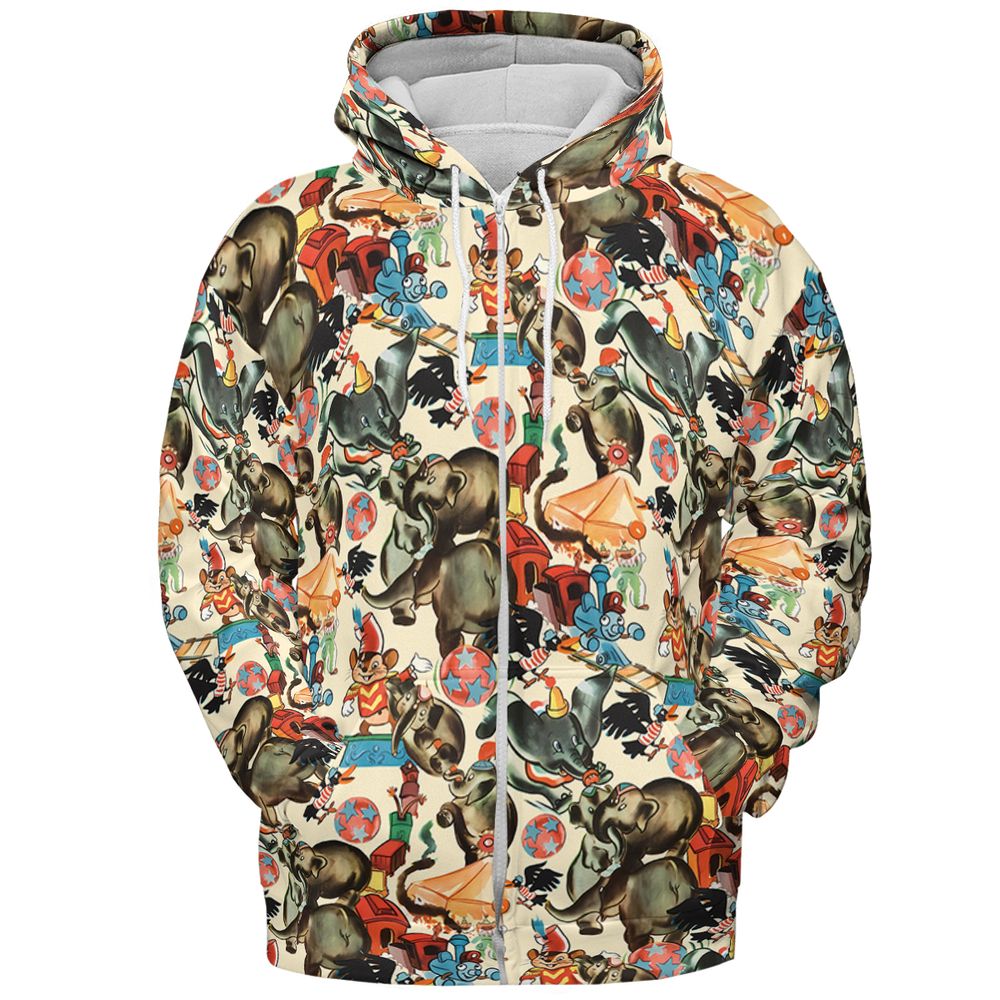 Dumbo - Zip Hoodie - 3