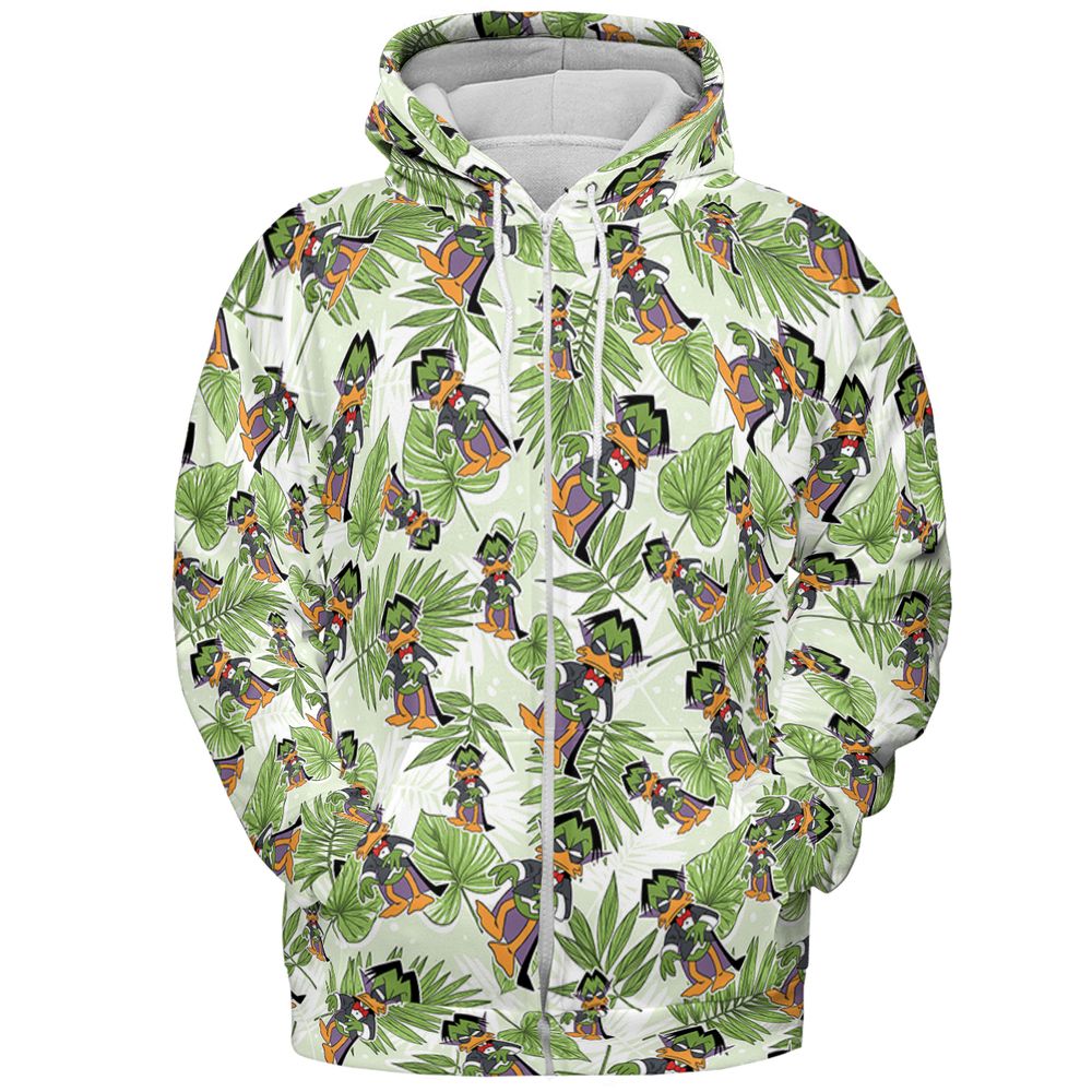 All-over Print Hoodie - ZEL1D5S4 - Zip Hoodie - 3