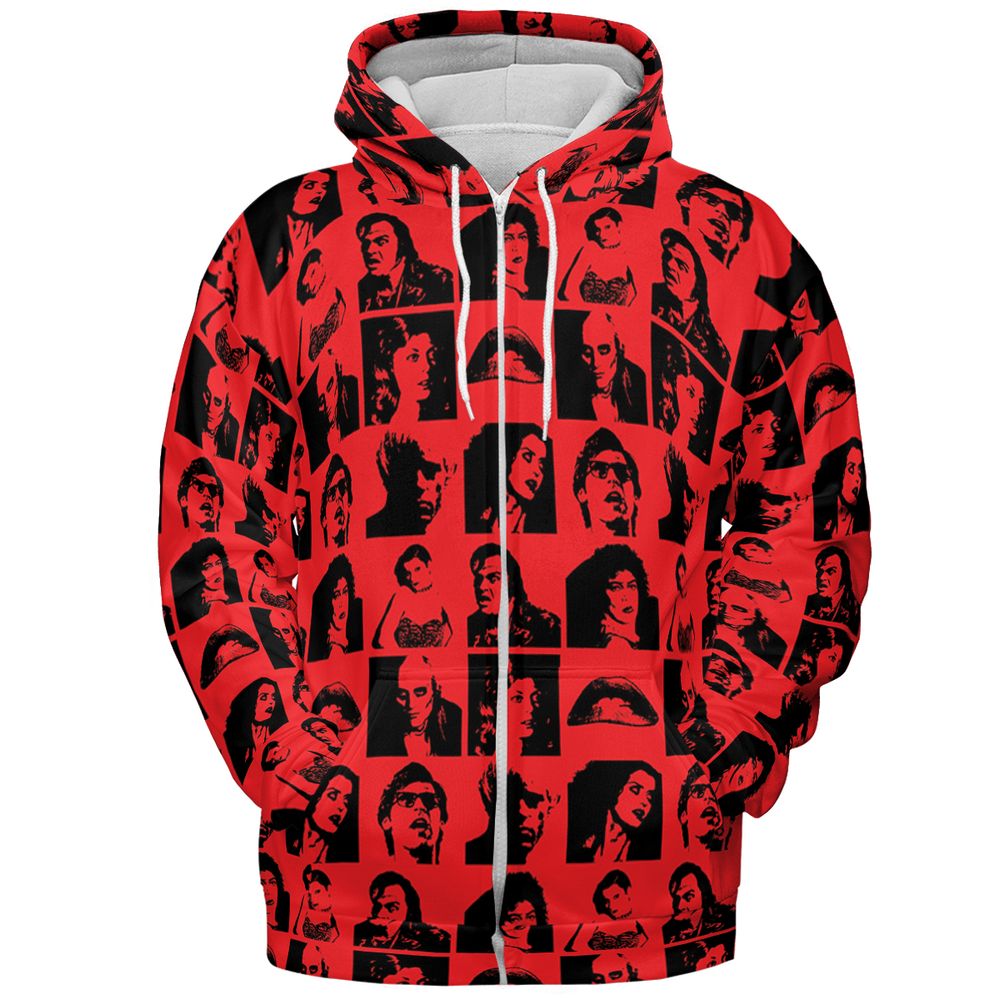 Rocky Horror Show Characters - Zip Hoodie - 3