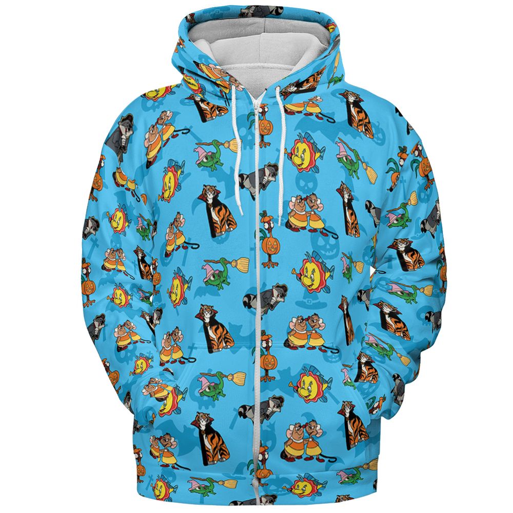 All-over Print Hoodie - 5DELK3EC - Zip Hoodie - 3