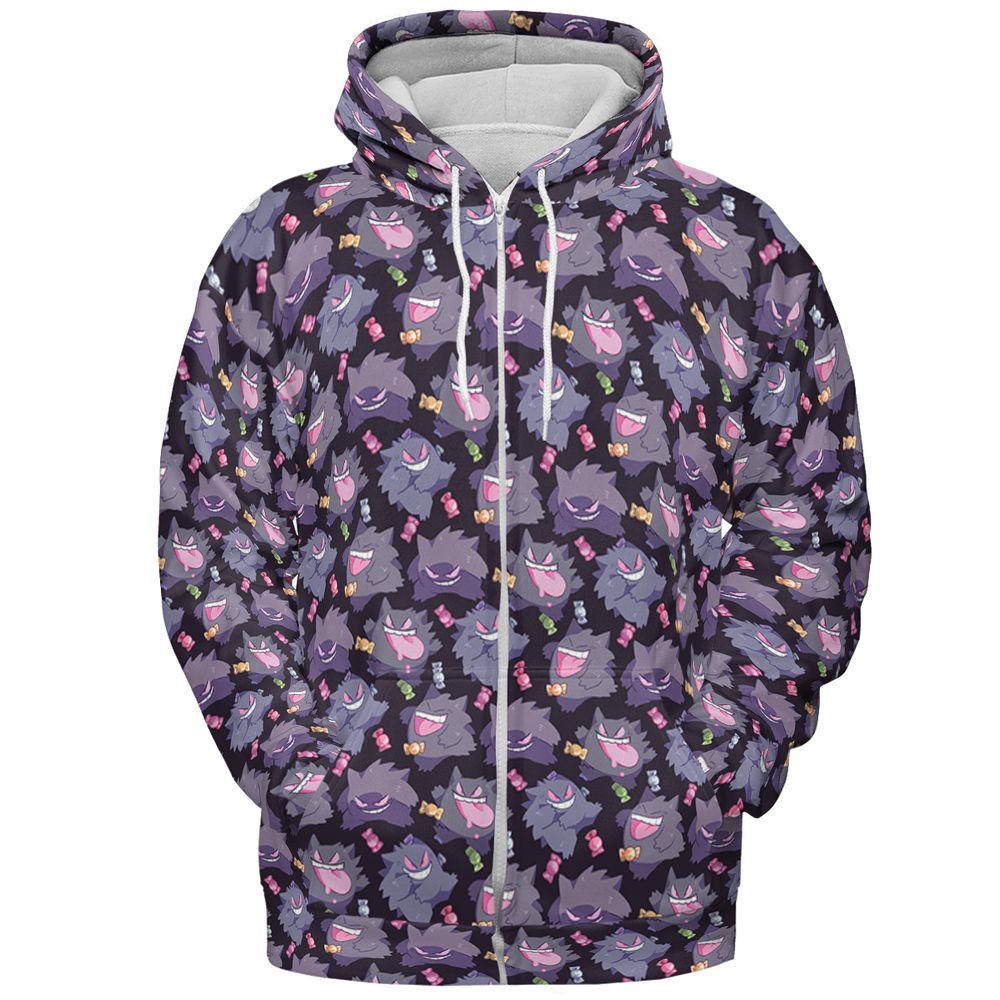 All-over Print Hoodie - UVMJB1P6 - Zip Hoodie - 3