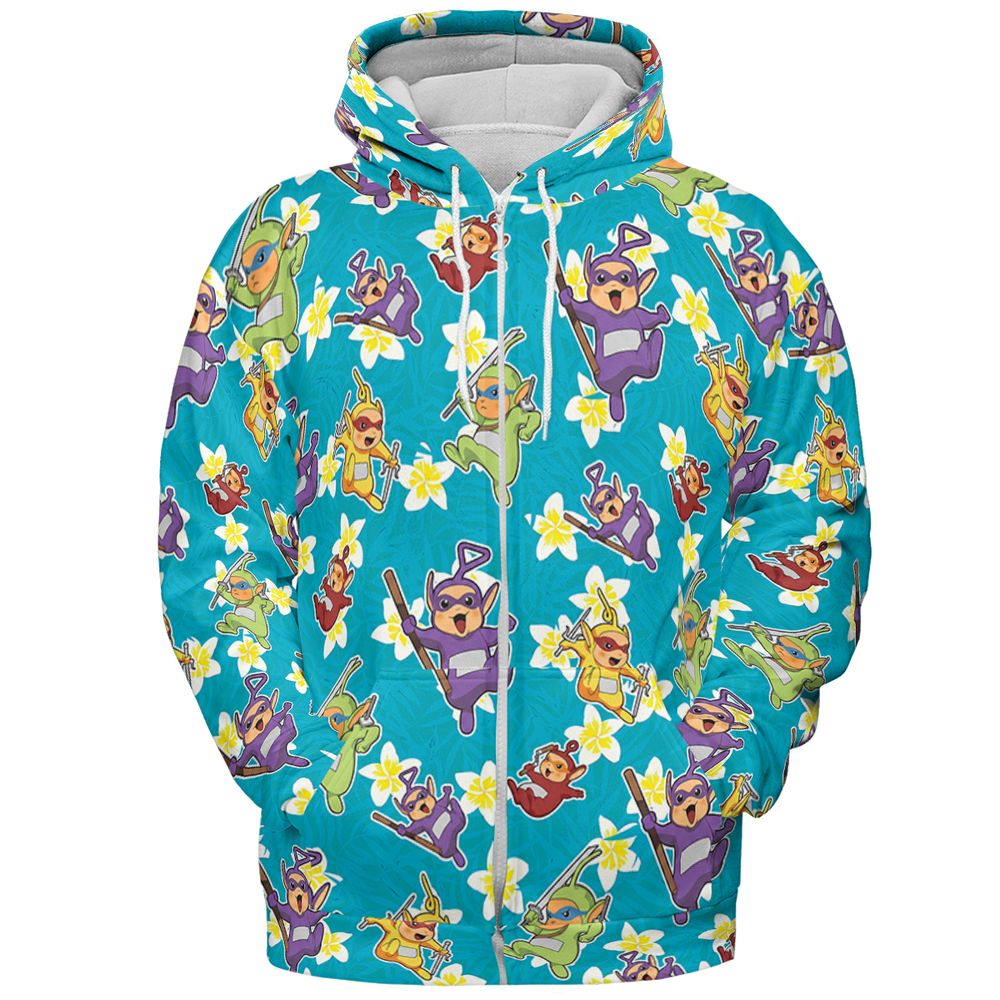 Teenage Mutant Ninja Tubbies - Zip Hoodie - 3