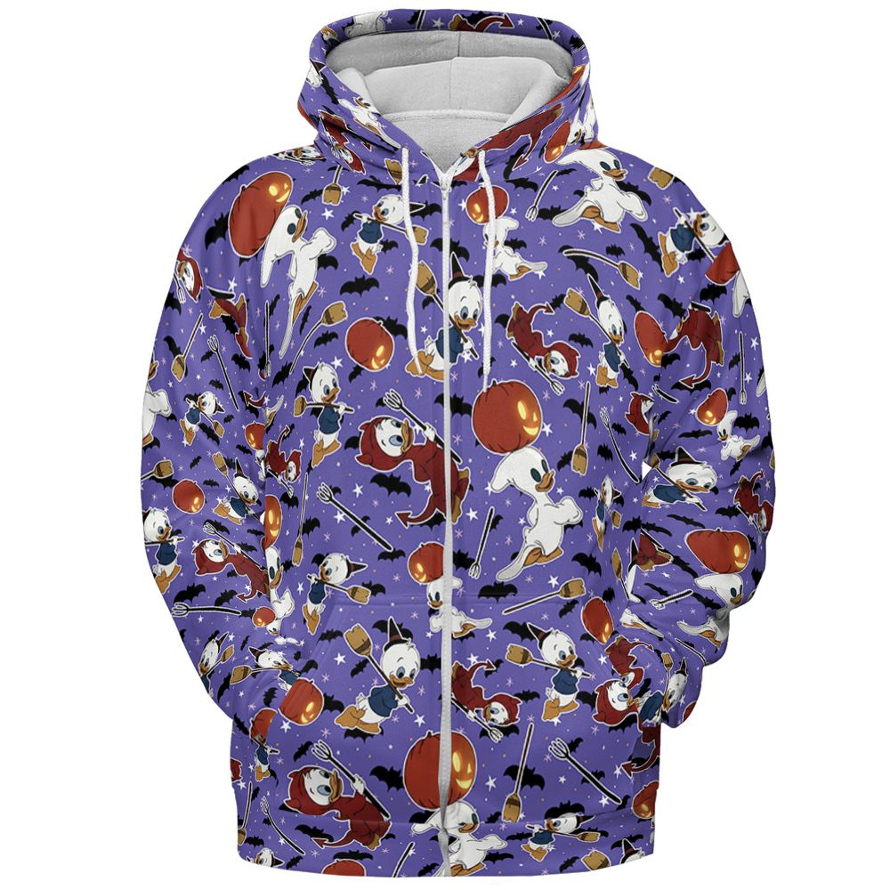 All-over Print Hoodie - A38GP1CP - Zip Hoodie - 3
