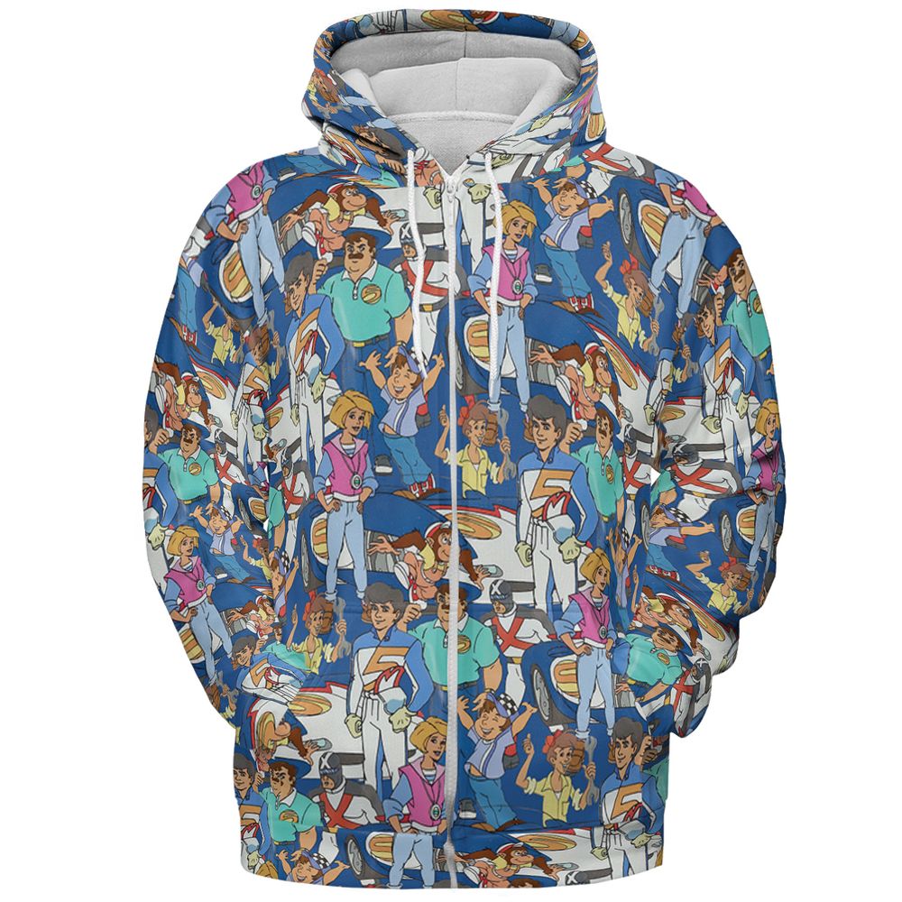 Speed Racer - Zip Hoodie - 3