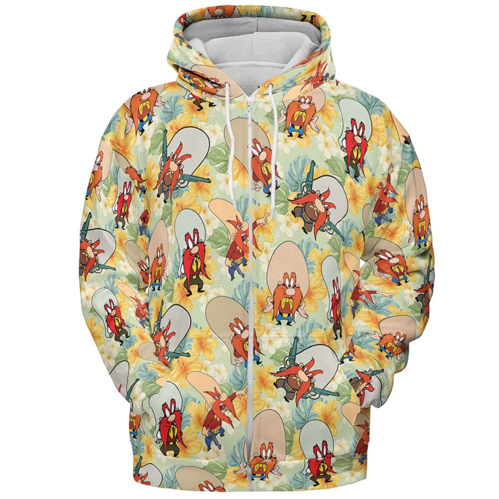 Yosemite Sam - Zip Hoodie - 3