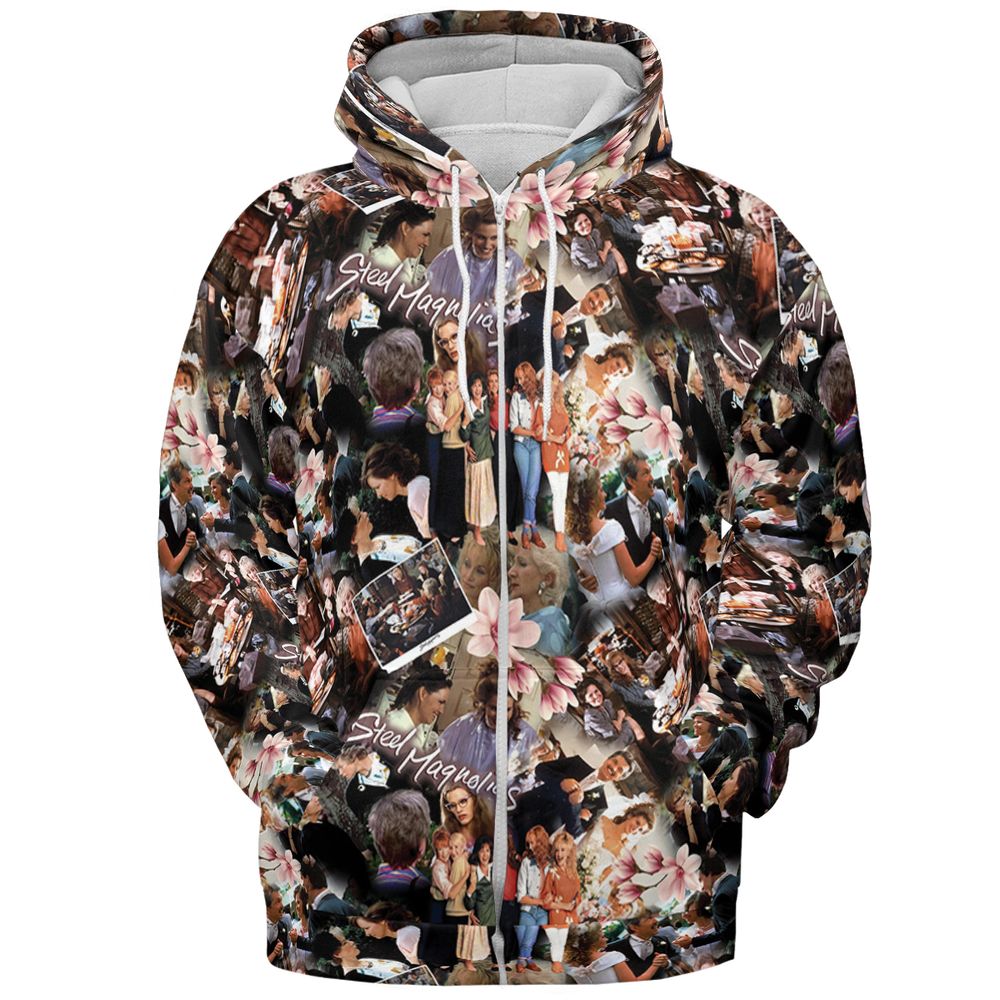 All-over Print Hoodie - HF7PZLTE - Zip Hoodie - 3