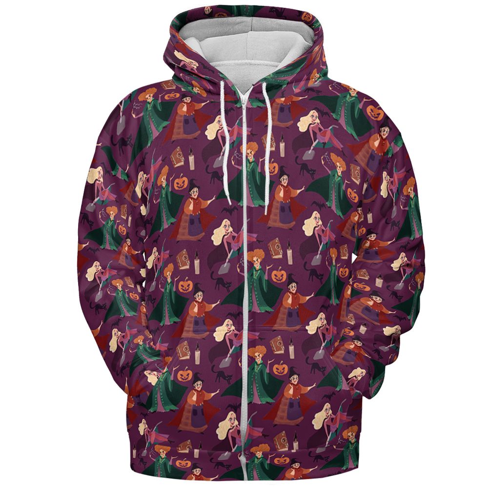 All-over Print Hoodie - 17HK7P2N - Zip Hoodie - 3