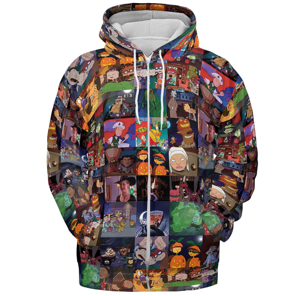 All-over Print Hoodie - 2VJNKV3K - Zip Hoodie - 3