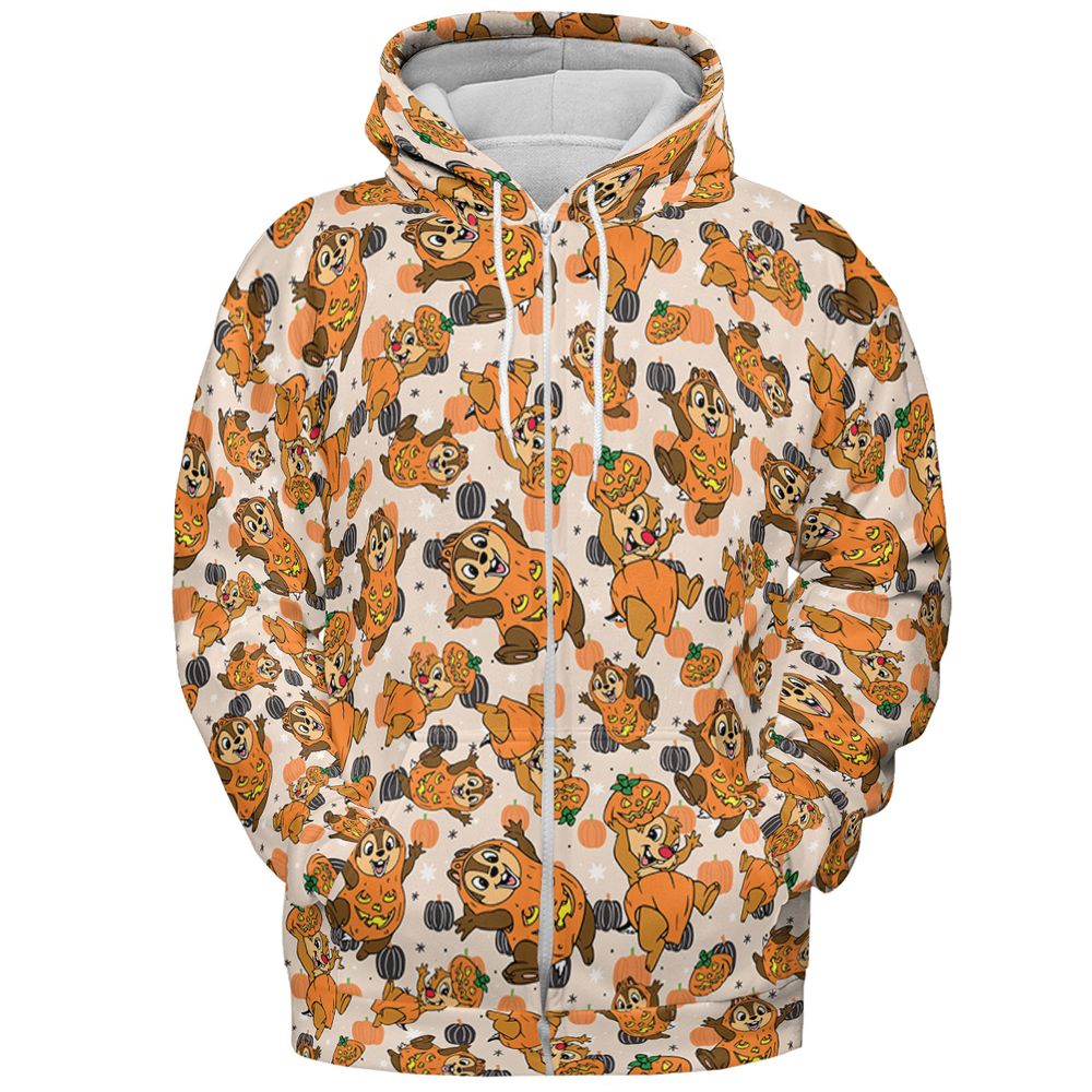 All-over Print Hoodie - JQWR5GM6 - Zip Hoodie - 3