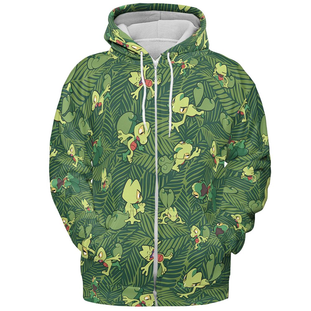 Treecko - Zip Hoodie - 3