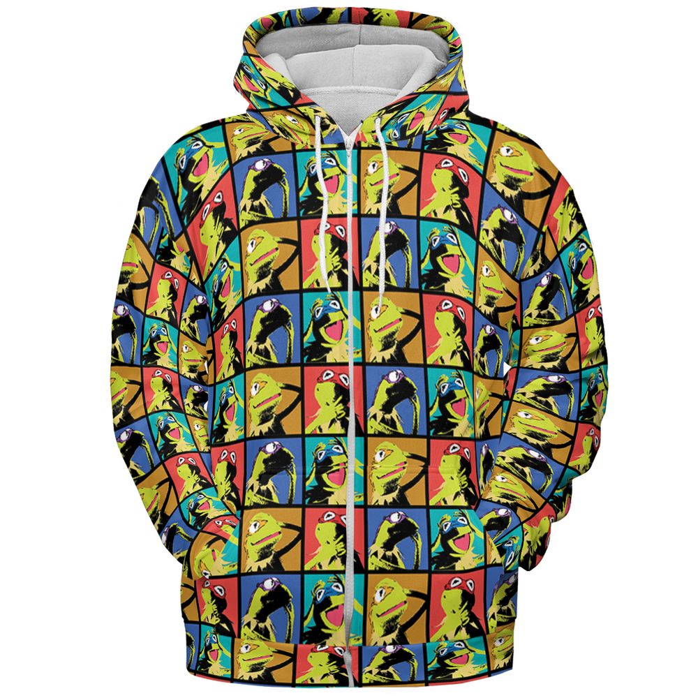 Kermitt... Ninja - Zip Hoodie - 3