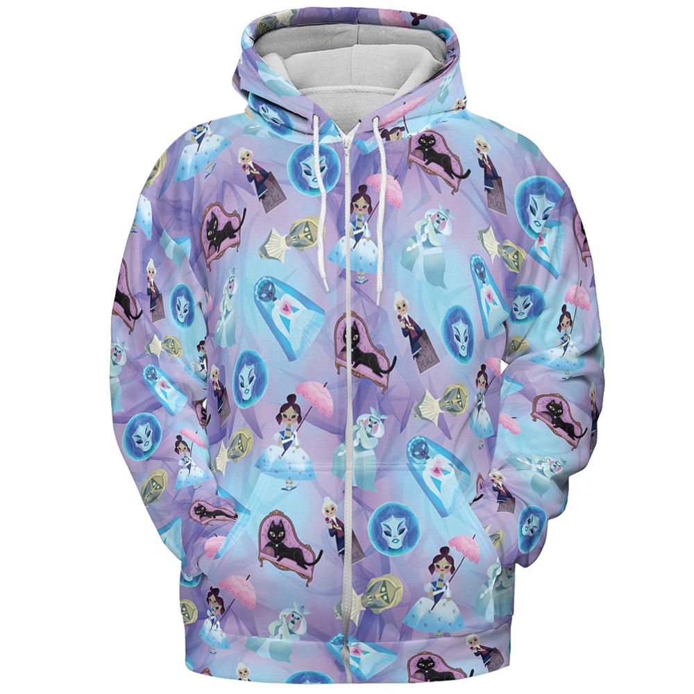 All-over Print Hoodie - CK6WU3MW - Zip Hoodie - 3