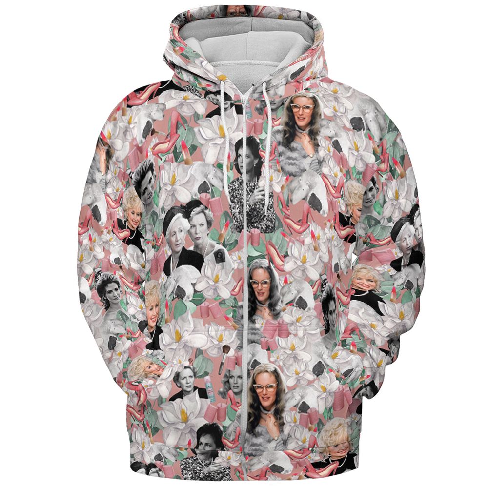 All-over Print Hoodie - GVXC8XRG - Zip Hoodie - 3