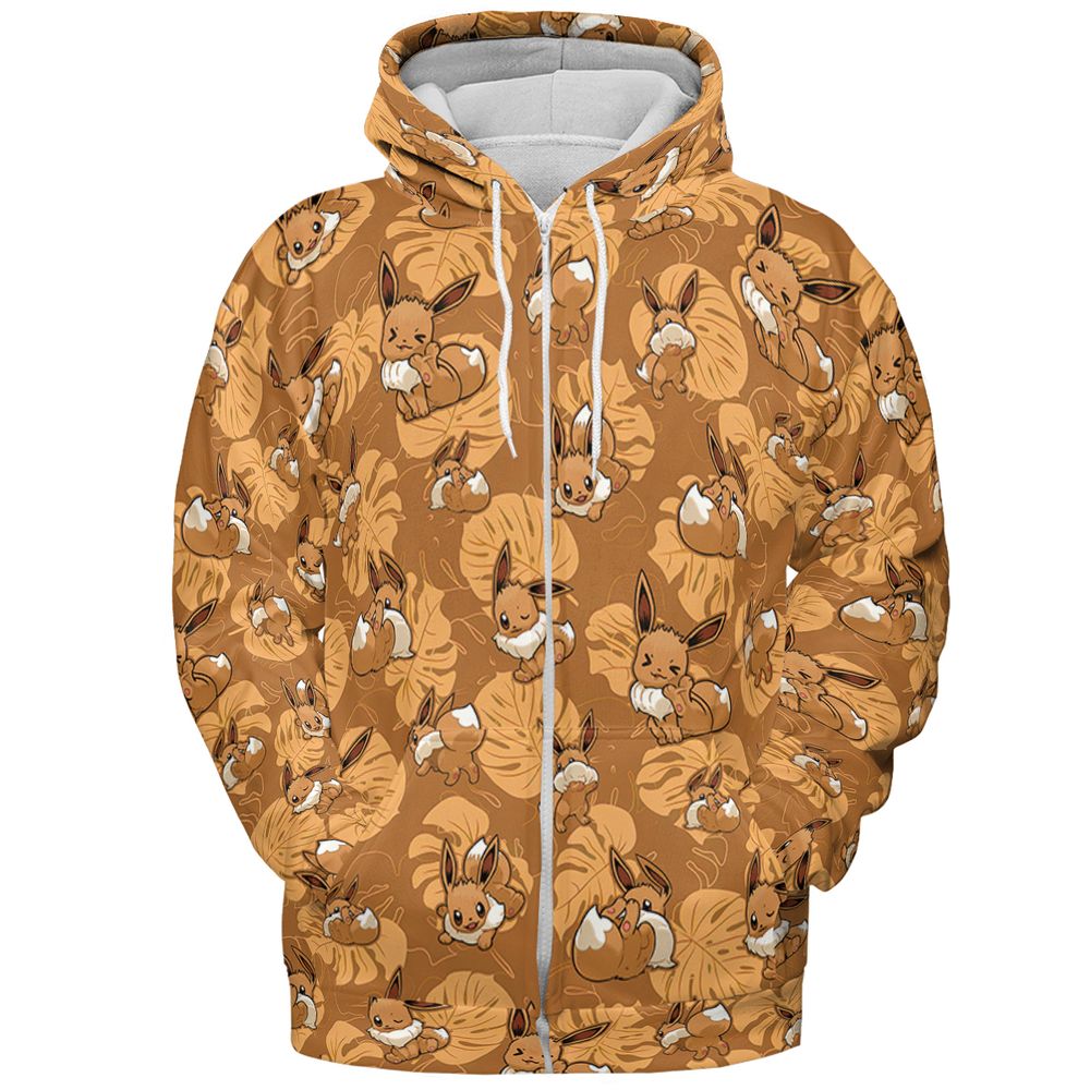 Eevee - Zip Hoodie - 3