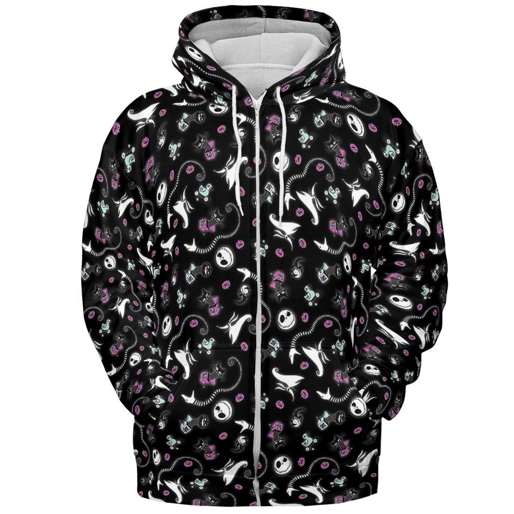 All-over Print Hoodie - M95G7PSC - Zip Hoodie - 3
