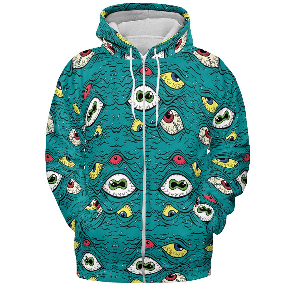 Monster Eyes - Zip Hoodie - 3