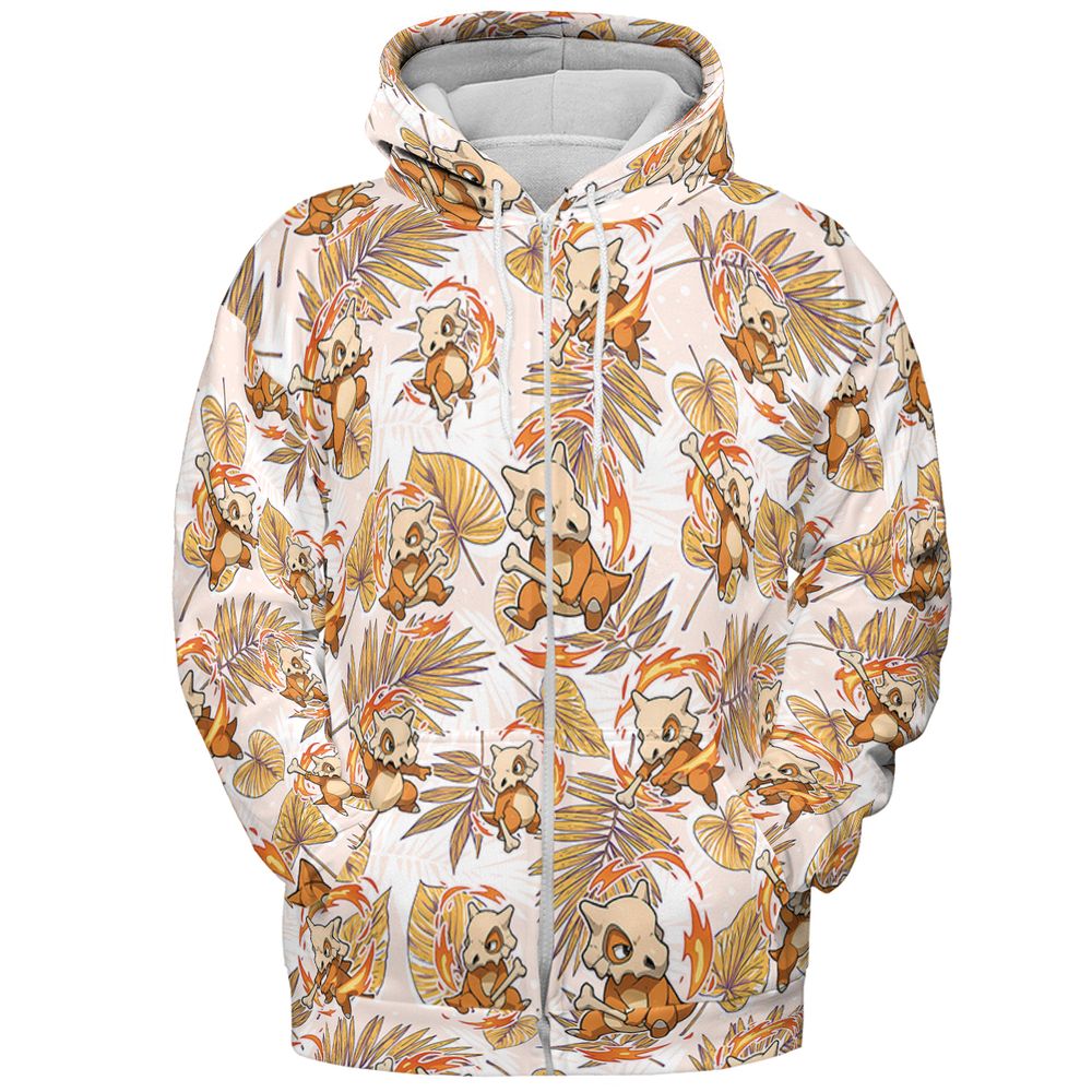 Cubone - Zip Hoodie - 3