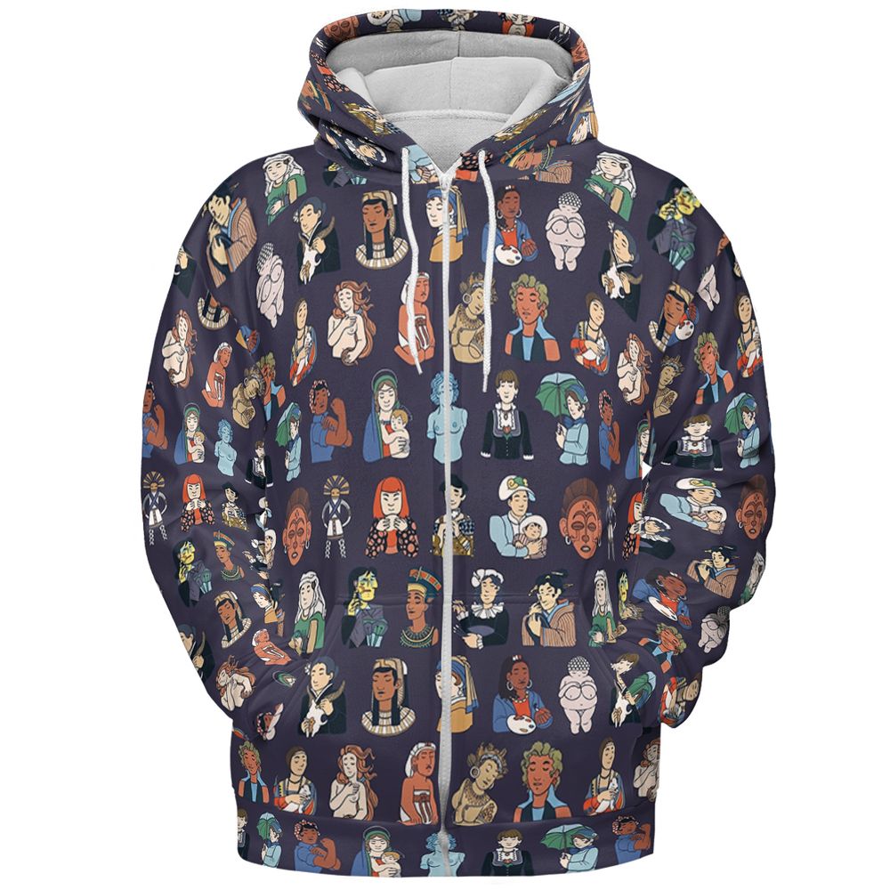 Women of Art History - Zip Hoodie - 3
