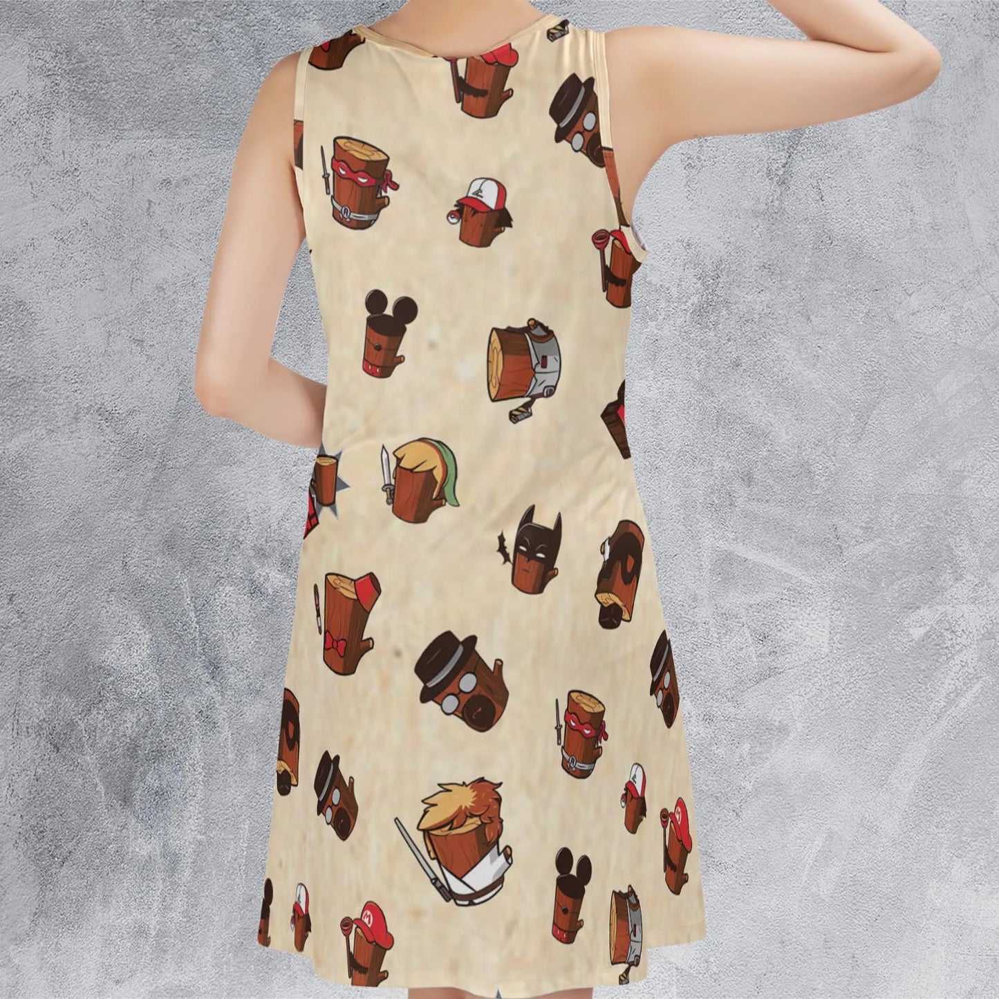 Sleeveless Dress - 1C77W98U