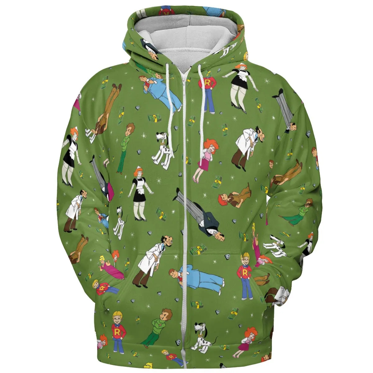 All-over Print Hoodie - NWXVEU7Y