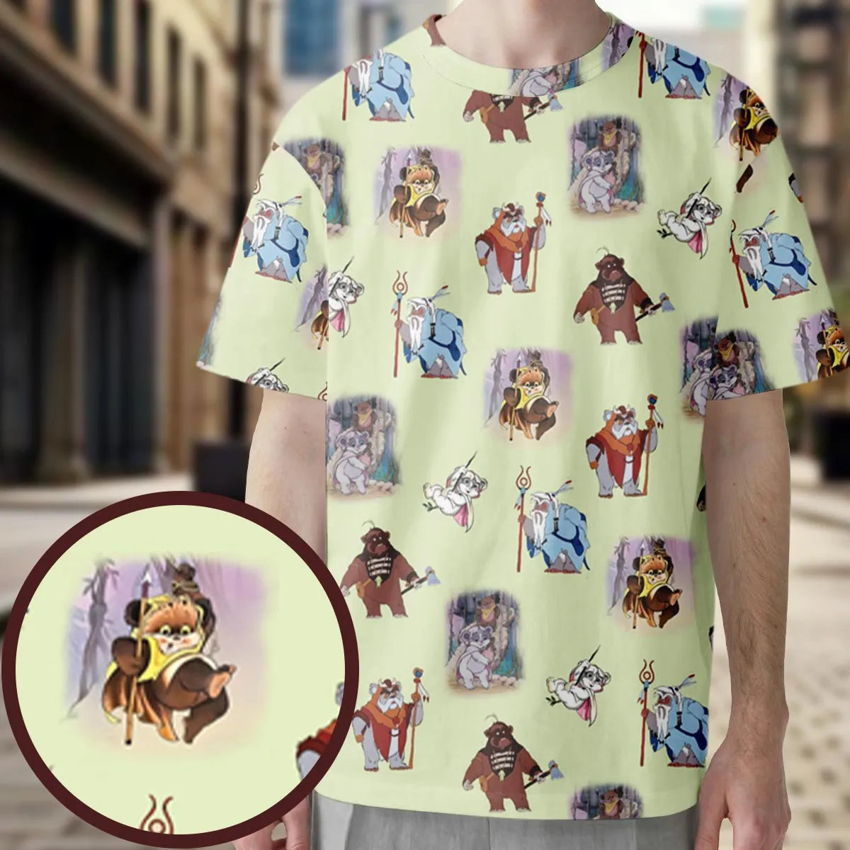 All-Over Print Unisex T-Shirt - 6LZX9GFS