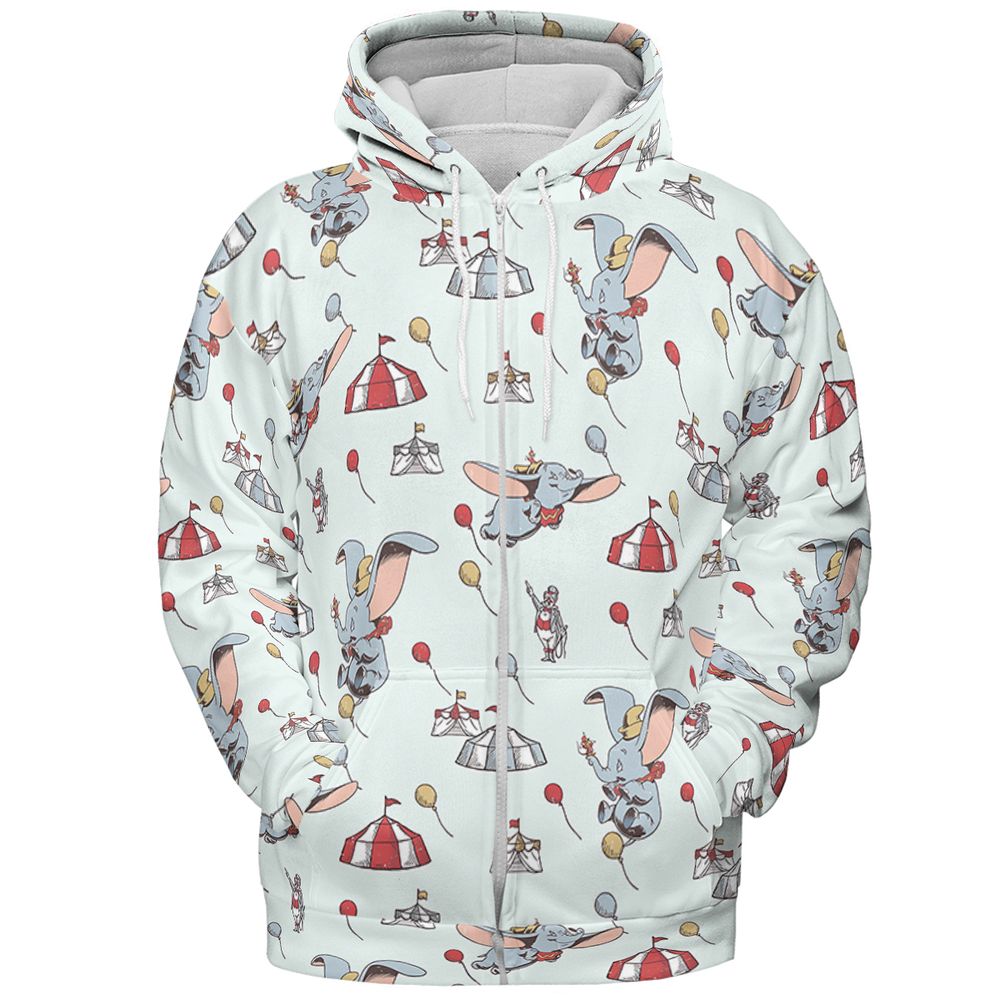 All-over Print Hoodie - JKEZ2UGS -  - 3