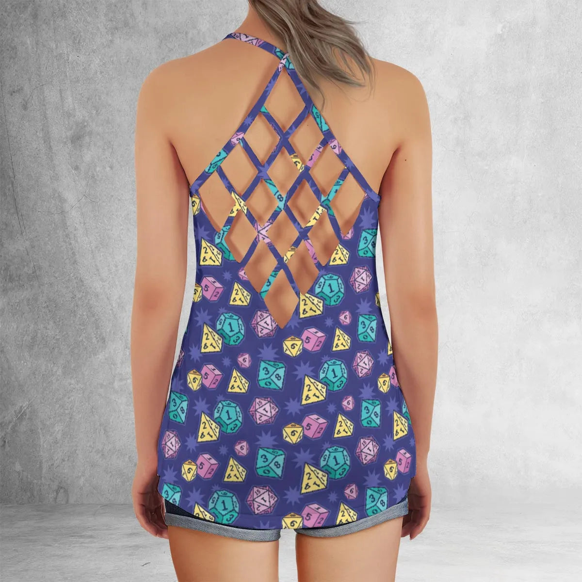 Criss Cross Tank Top - 88XBMC7H