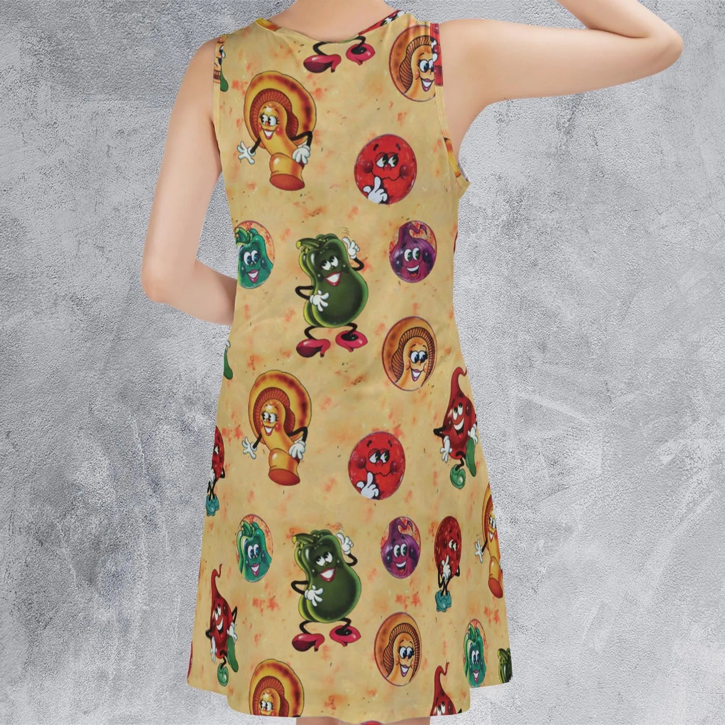 Sleeveless Dress - MK427CPE