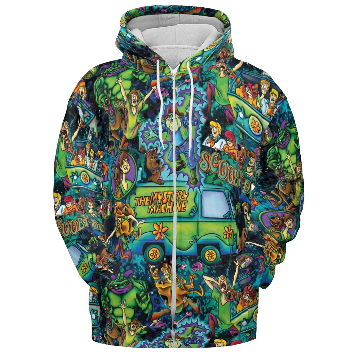 All-over Print Hoodie - AYV7HM6Z