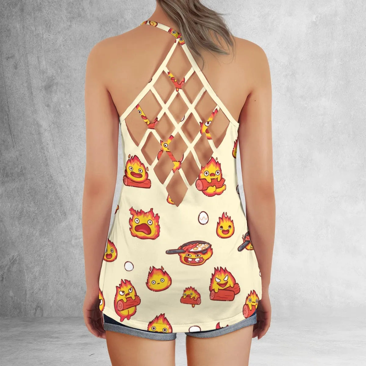 Criss Cross Tank Top - BZBSZD95