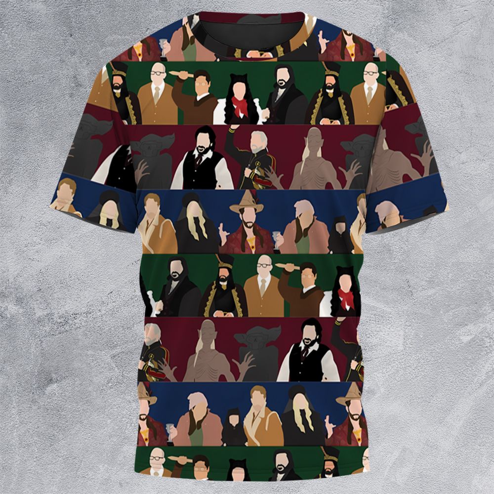 All-Over Print Unisex T-Shirt - 1WM75PCQ -  - 3