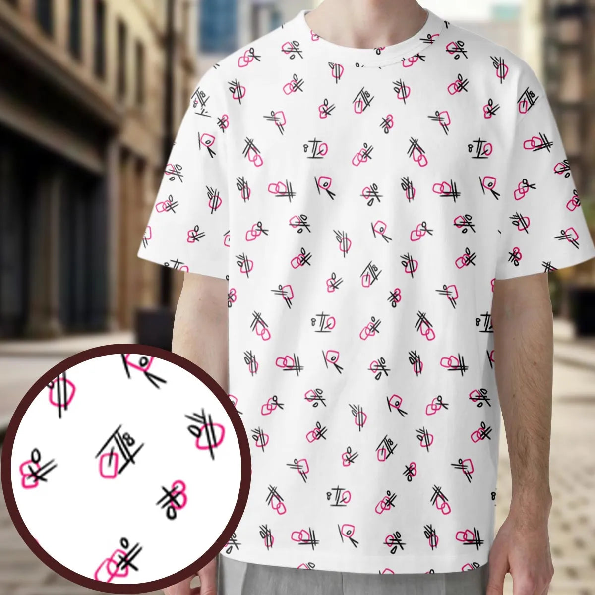 All-Over Print Unisex T-Shirt - 7VC8W51C