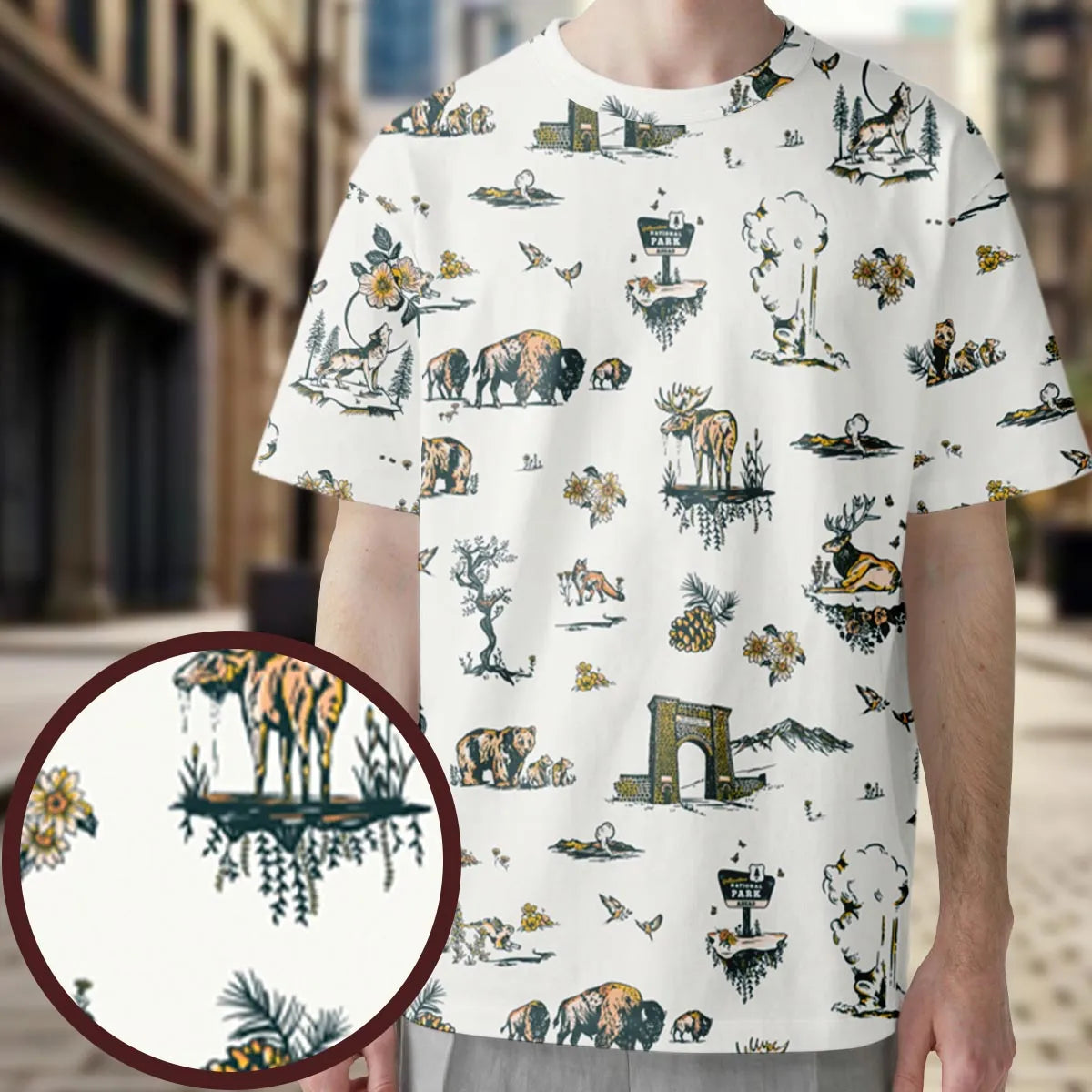 All-Over Print Unisex T-Shirt - DYBY7QT3