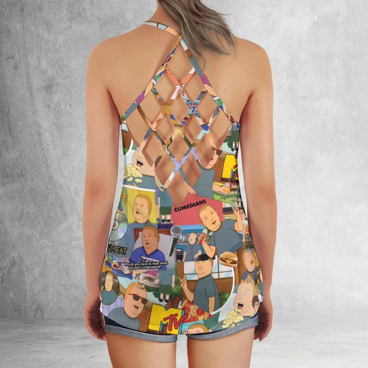 Criss Cross Tank Top - 58SBJLDR