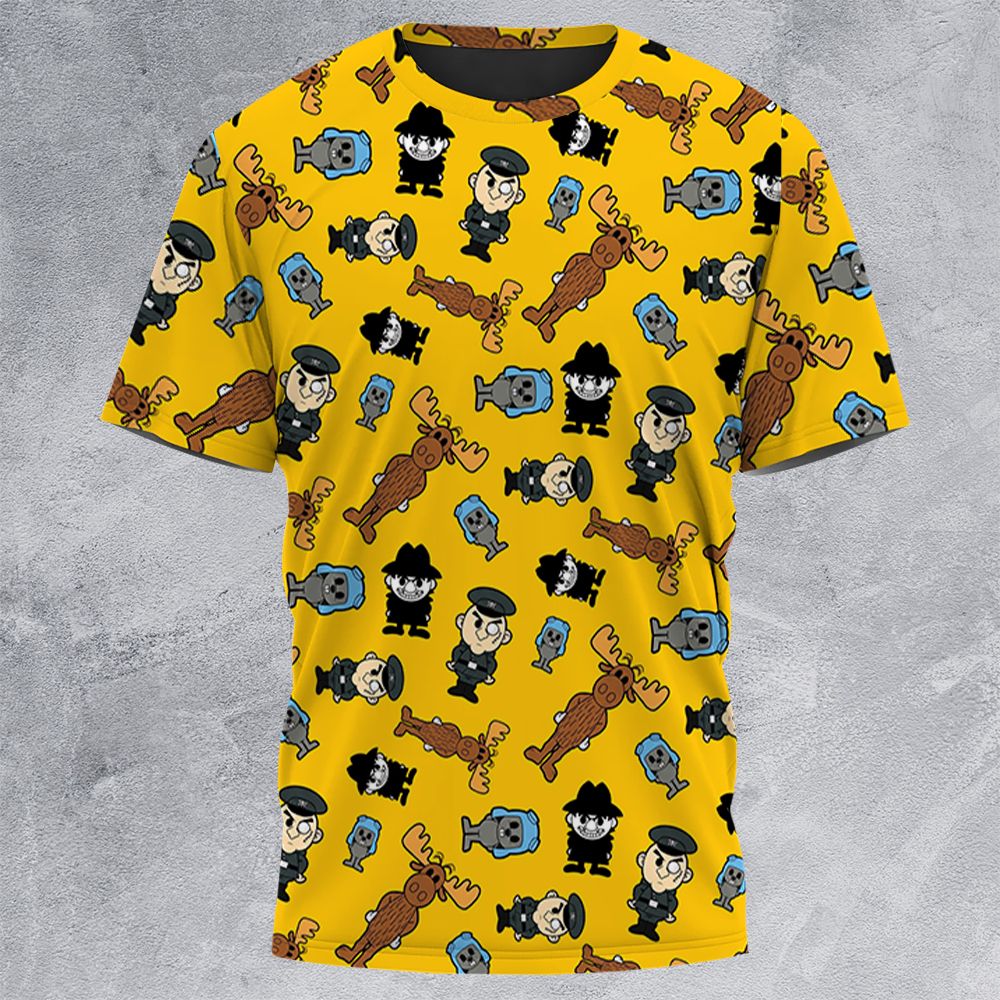All-Over Print Unisex T-Shirt - 24AT3FVG -  - 3