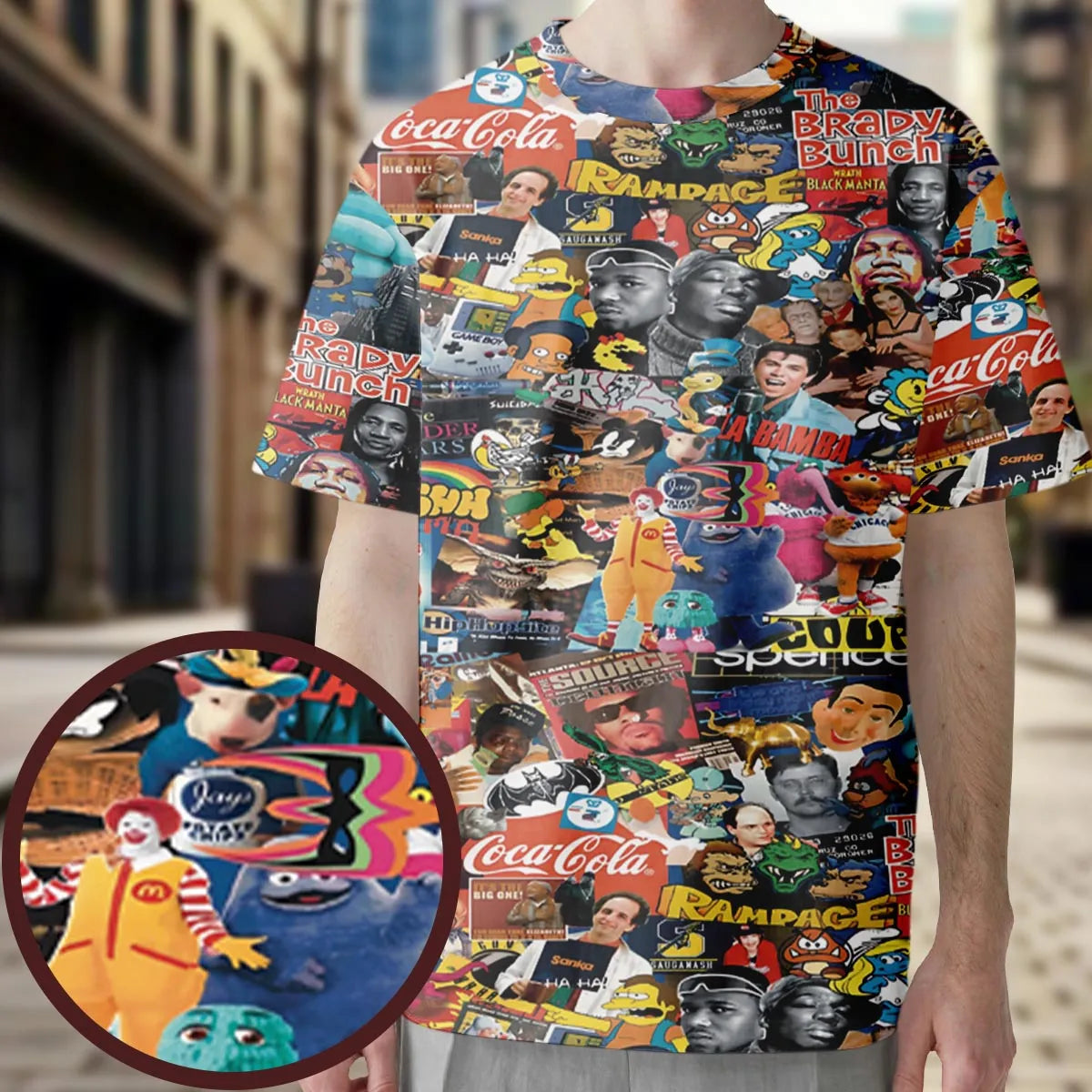 All-Over Print Unisex T-Shirt - 55WC9PZL