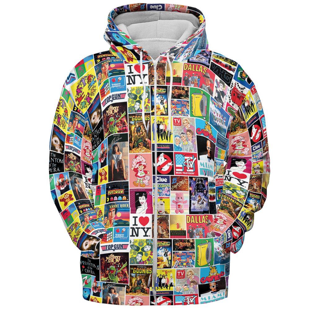 All-over Print Hoodie - 3LYAATQS -  - 3