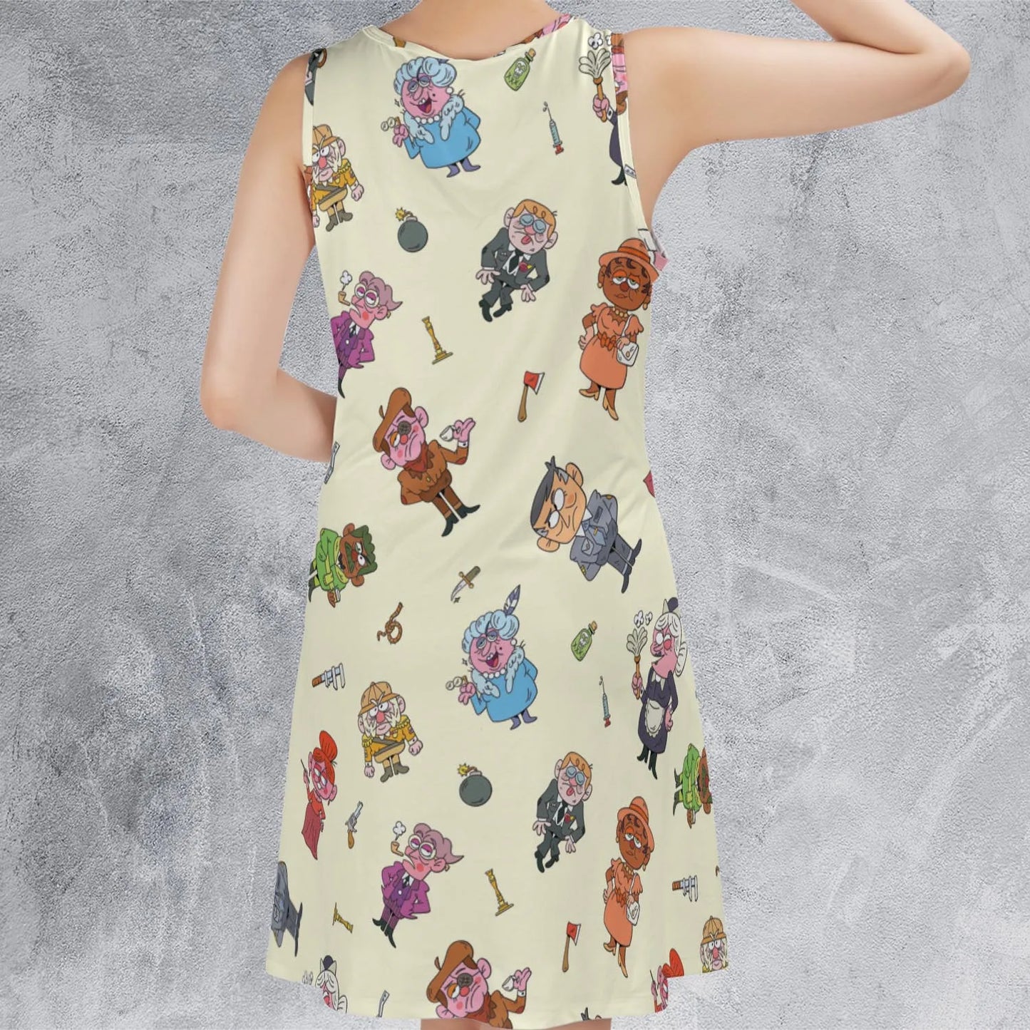 Sleeveless Dress - L8XLW33T