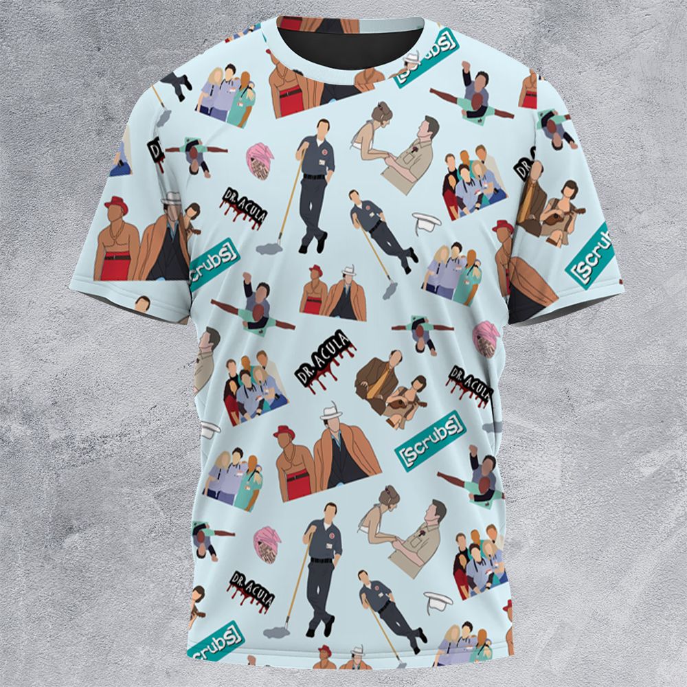 All-Over Print Unisex T-Shirt - K6BZ1GB8 -  - 3