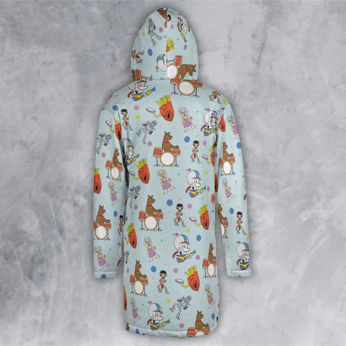 Hooded Cloak Coat - FUY721WL