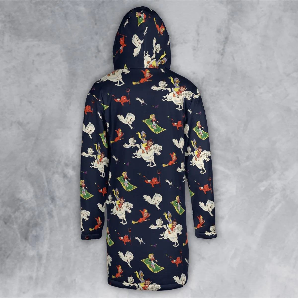 Hooded Cloak Coat - HB1TAZMH