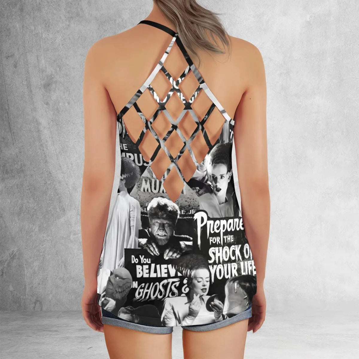Criss Cross Tank Top - ZZ4J1875