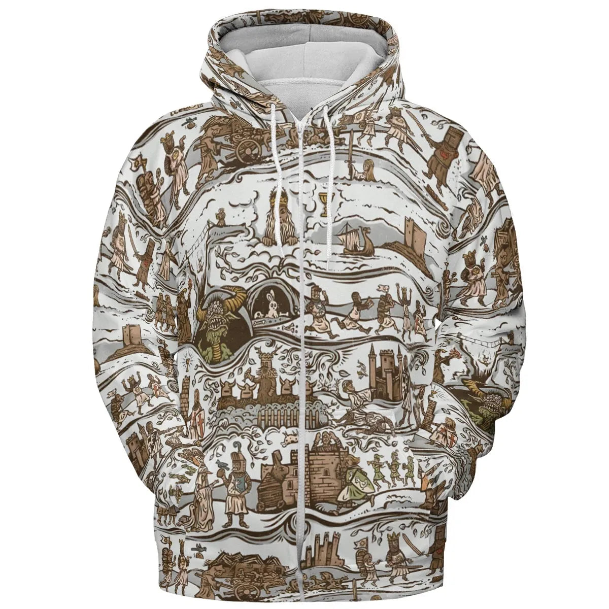 All-over Print Hoodie - 82XYSK9D