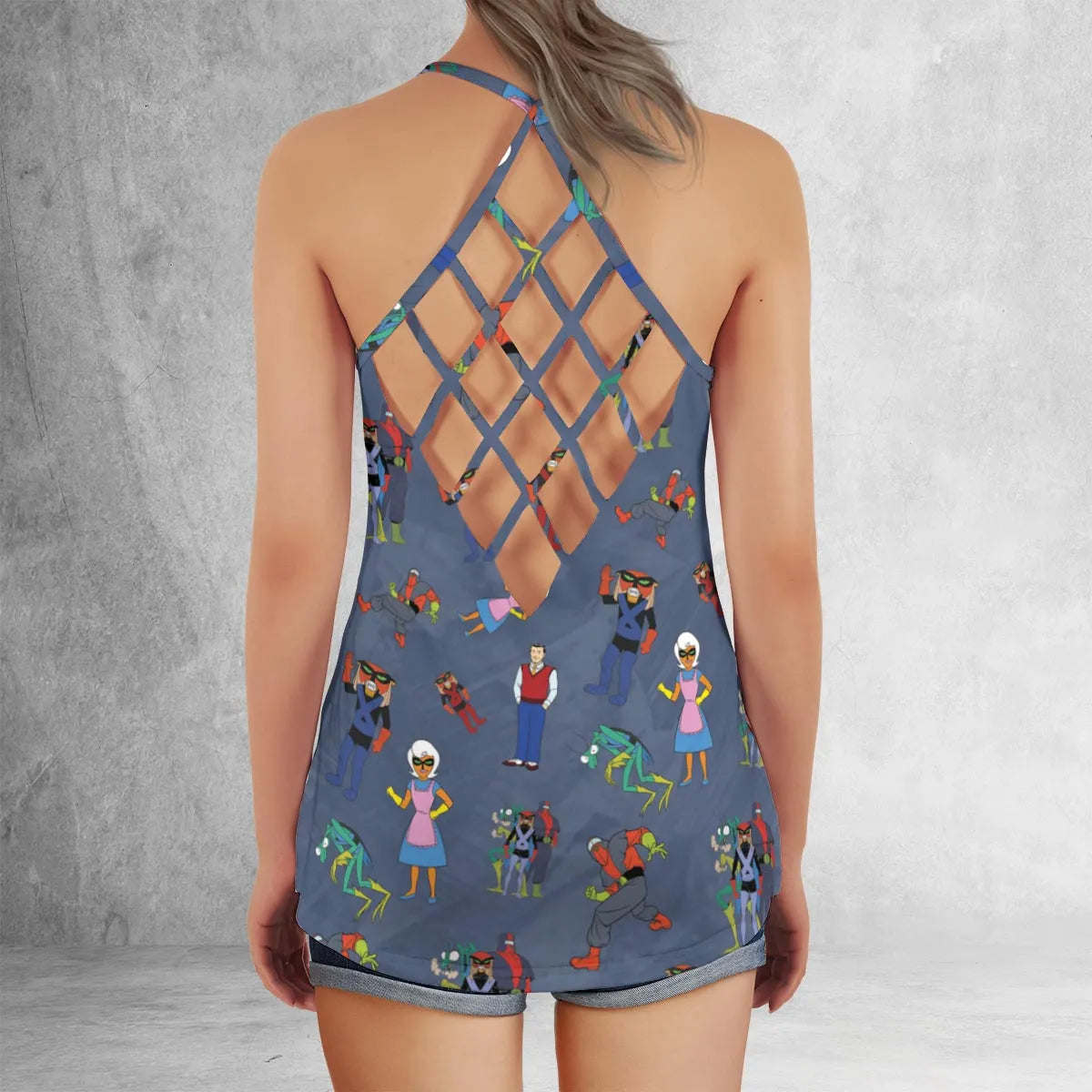 Criss Cross Tank Top - VMMUM5A4