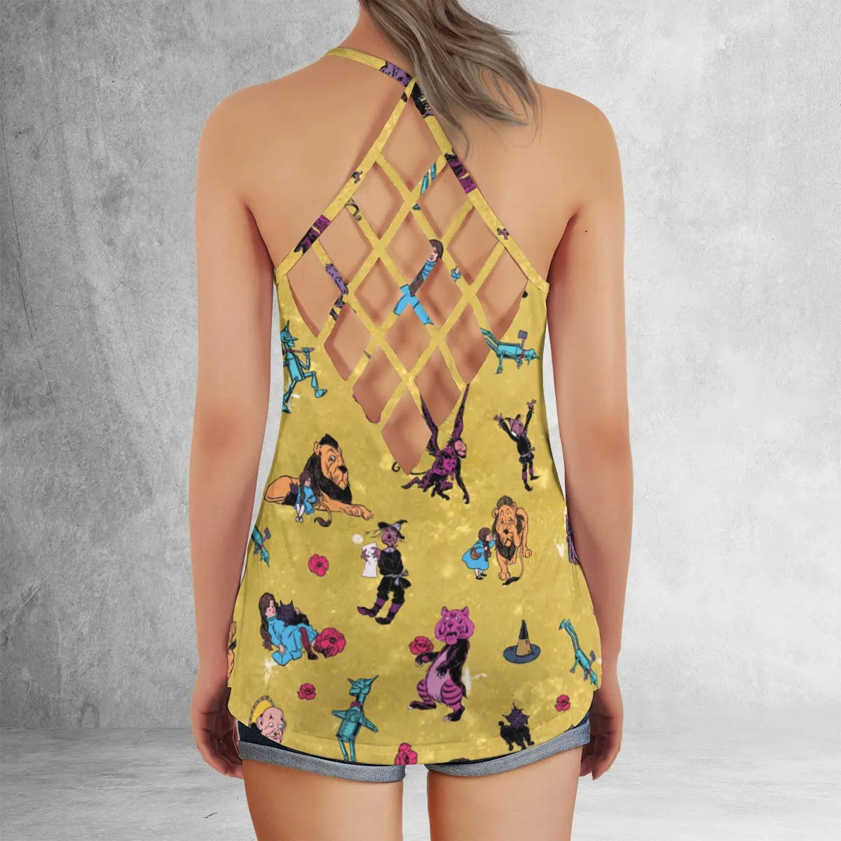 Criss Cross Tank Top - 1LZHEJC4
